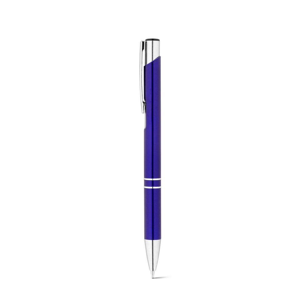 Stylo promotionnel en aluminium recyclé BETA ALUMINIUM Bleu royal